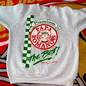 Vintage Papa Romano’s Crewneck